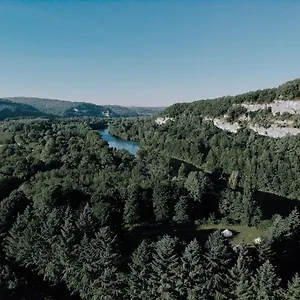 Campo de lujo Lodg'Ing Nature Camp Dordogne, Lacave (Lot)